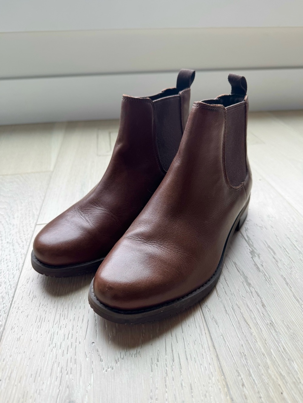 Timberland Brown Leather Verona Chelsea Boots